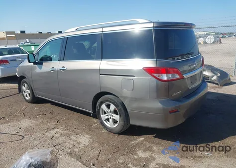 2017 Nissan Quest Sv z USA, uszkodzony, nr VIN JN8AE2KP5H9165355
